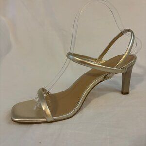 Banana Republic Gold Strappy Sandals